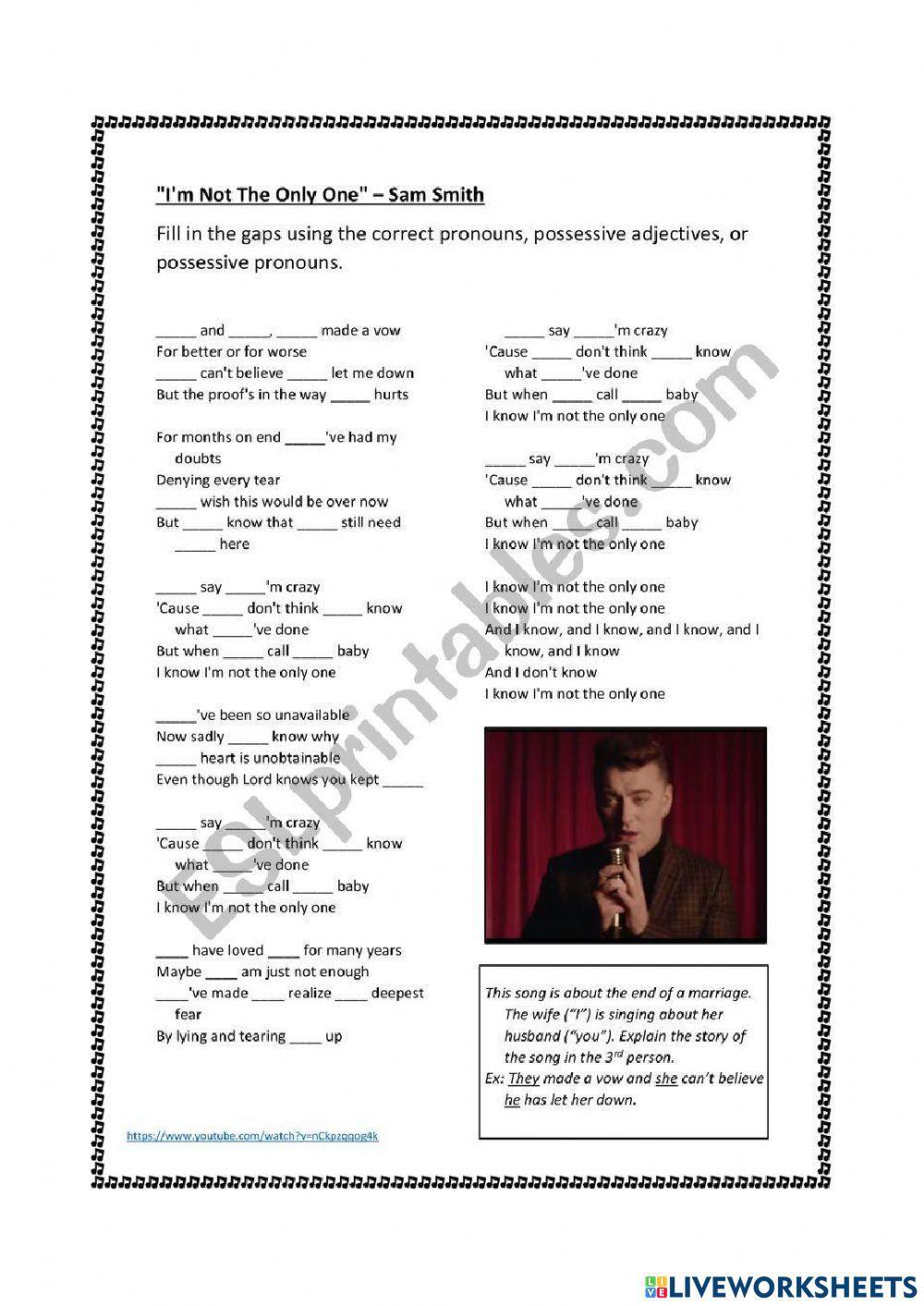 Possessive propnouns and adjectives