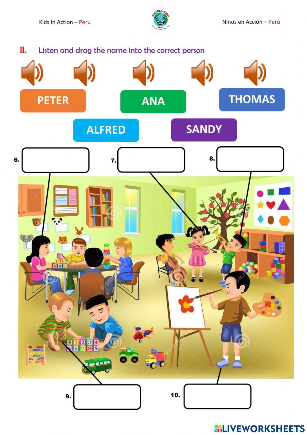 Movers A1.1.9 Class 1 I am a computer
