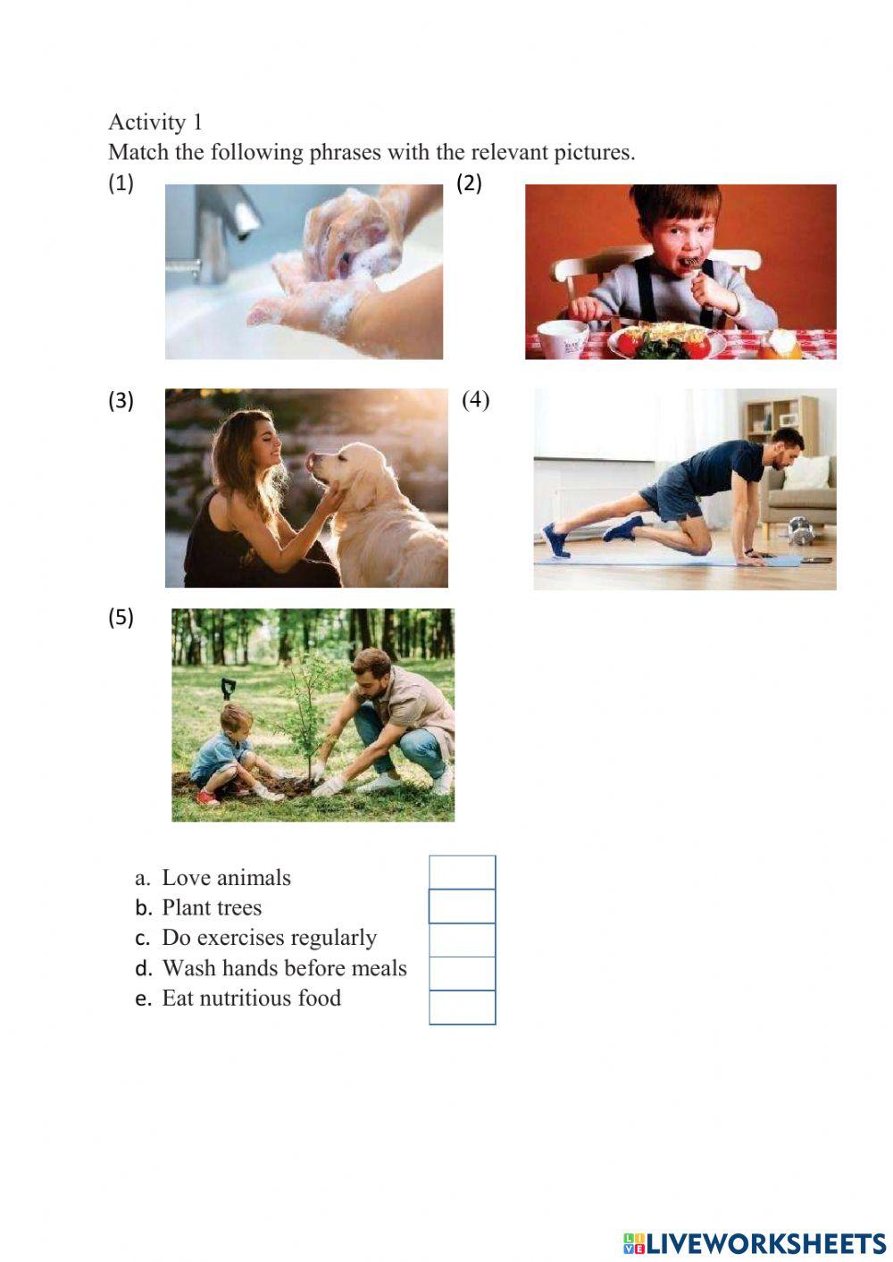 Uses visuals clue to derive the meaning