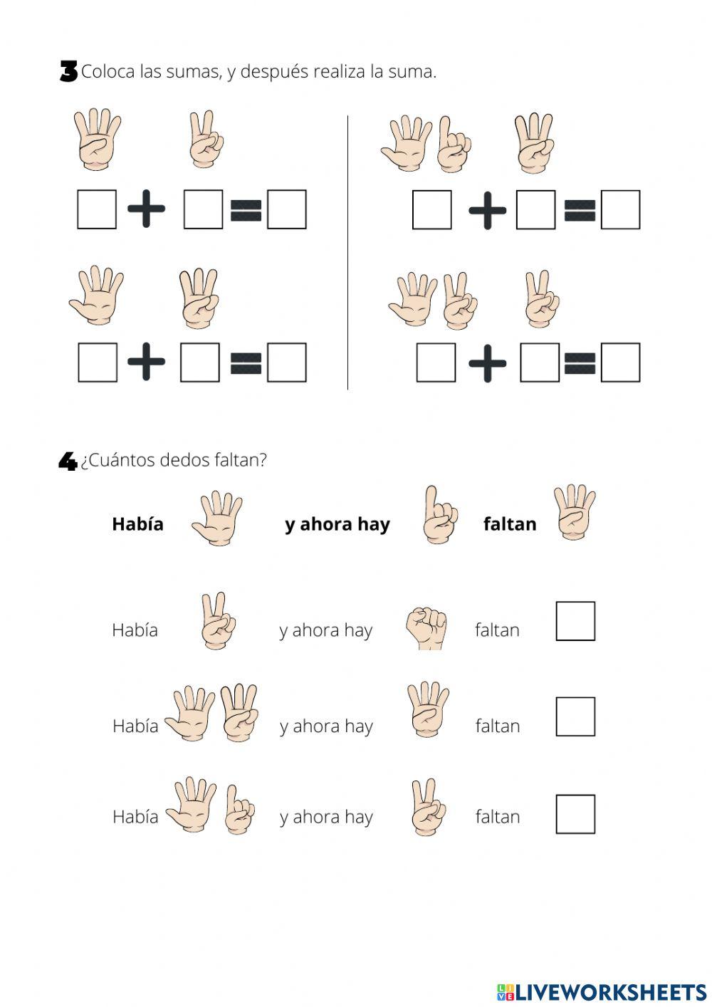 MATEMÁTICAS 1ºEP. TEMA 3