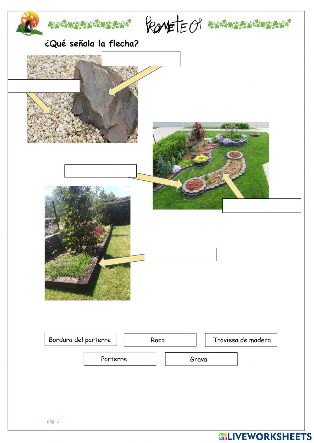 Jardinería Instalación Áridos