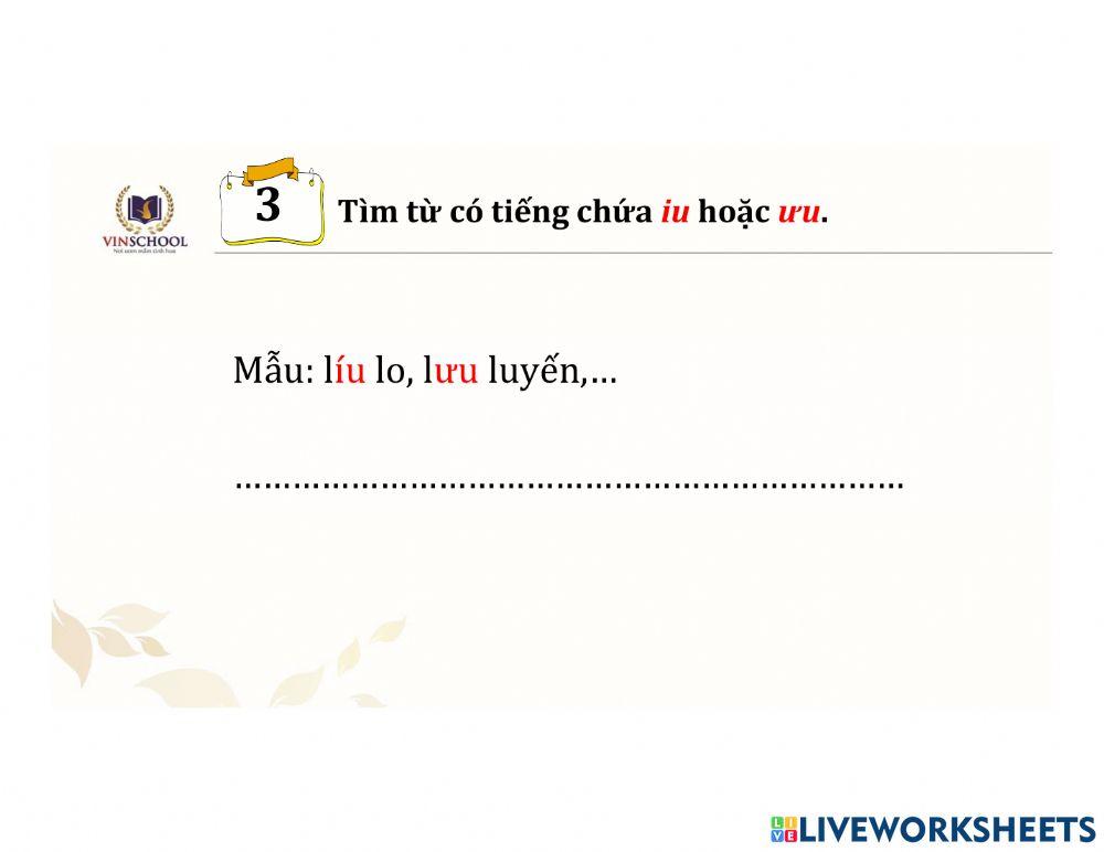 BT Chính tả Tuần 11