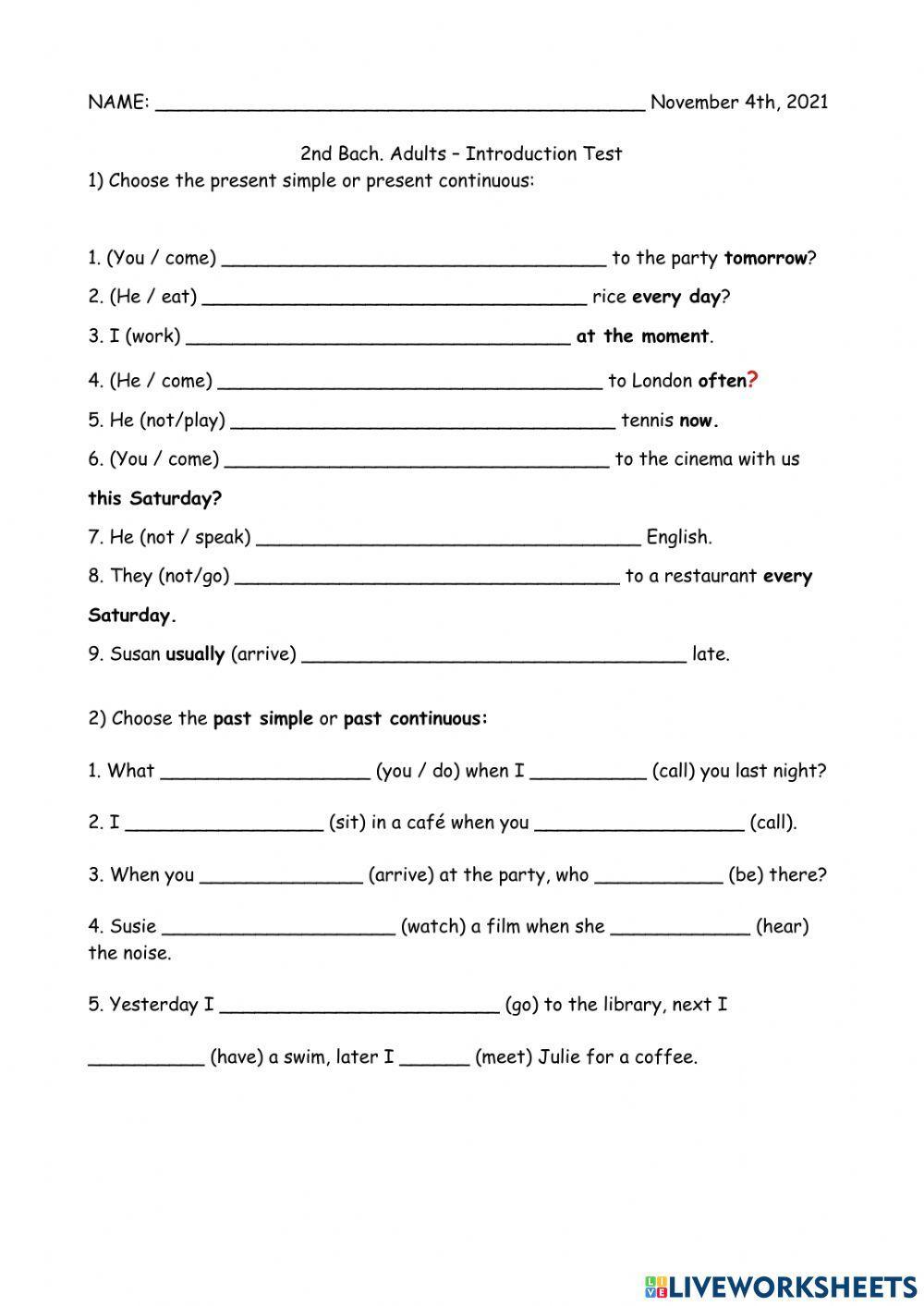 Introduction unit test