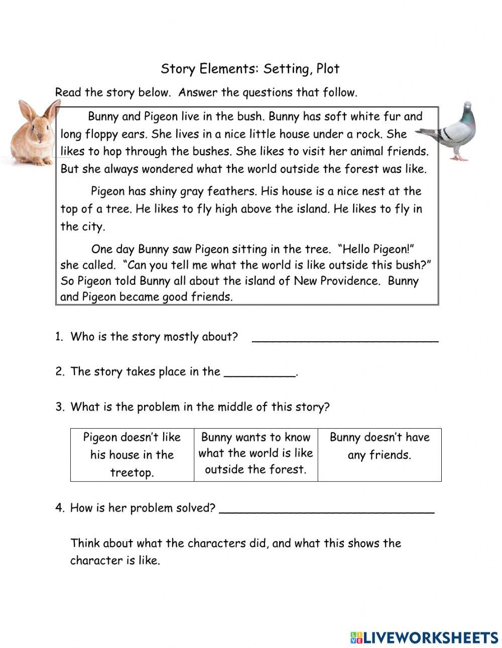 Plot online activity | Live Worksheets