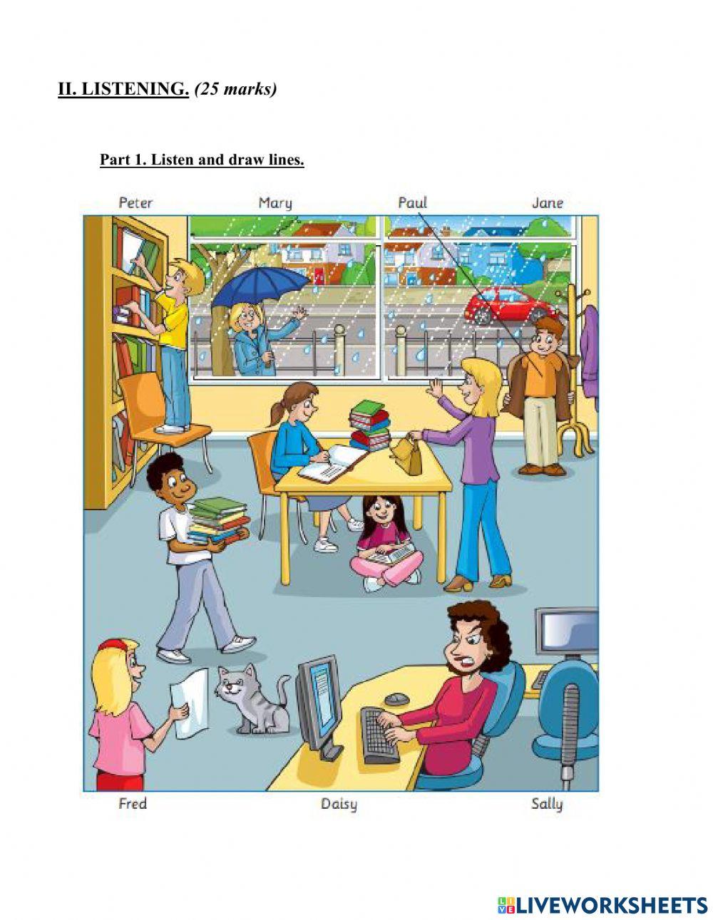 ODI3 exit test-Listening