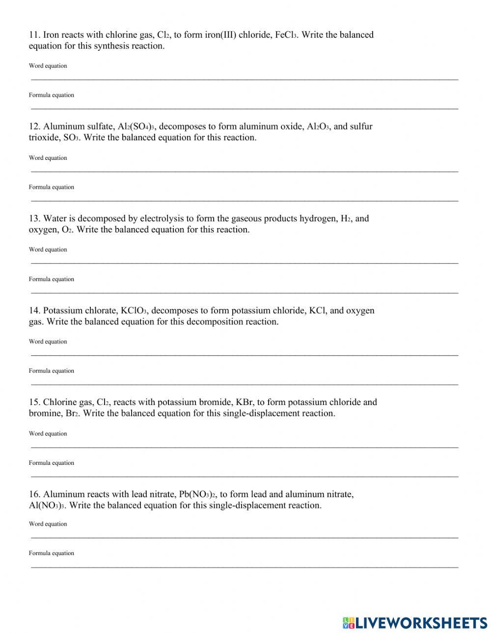 Balancing Word Equations