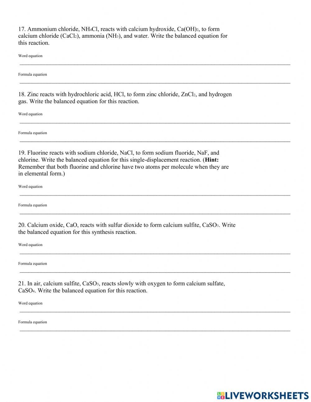 Balancing Word Equations