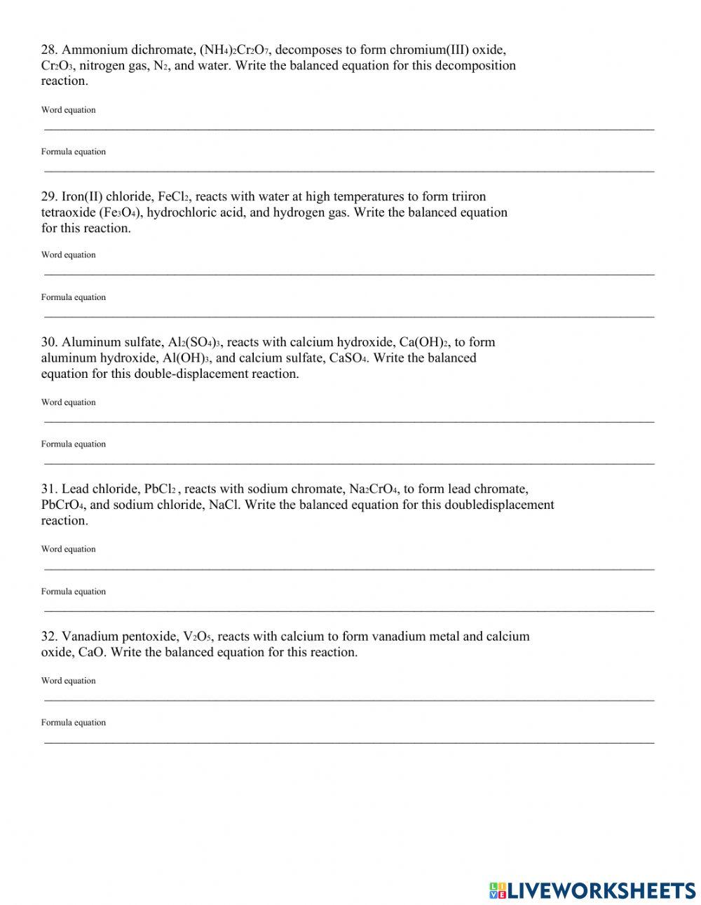 Balancing Word Equations