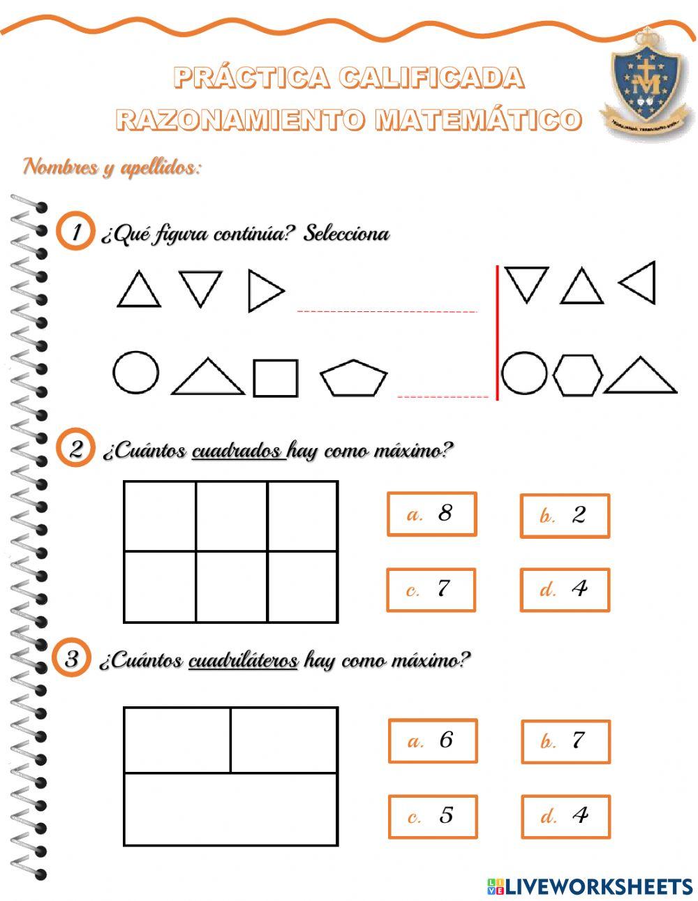 Practica calificada RM