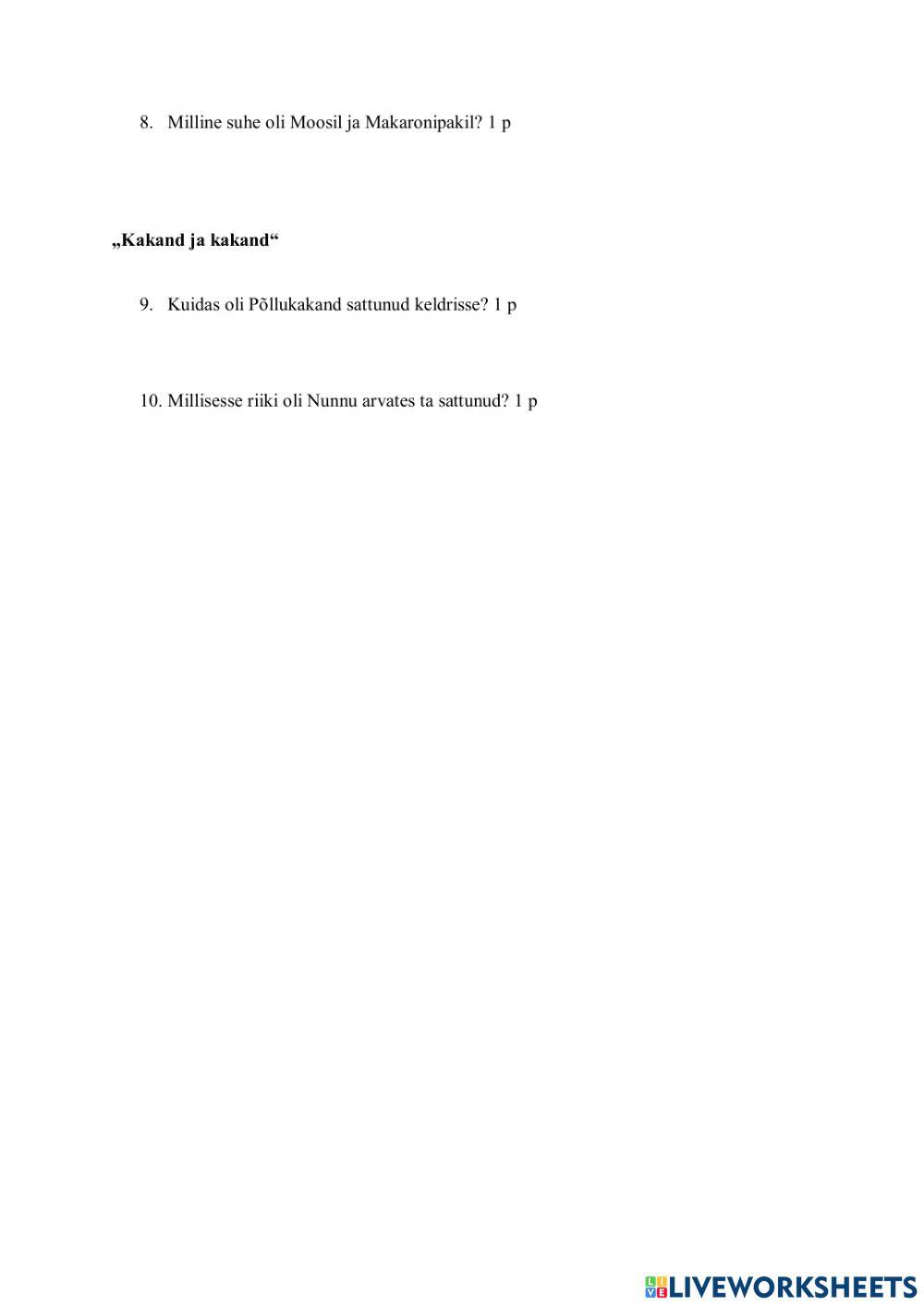 Sibulad ja šokolaad A