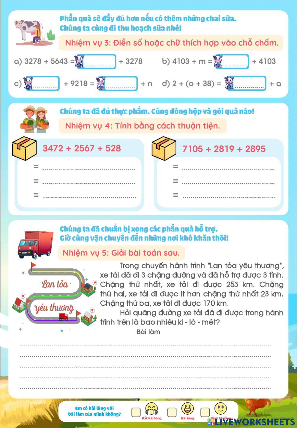 Cuối tuần 7-Toán