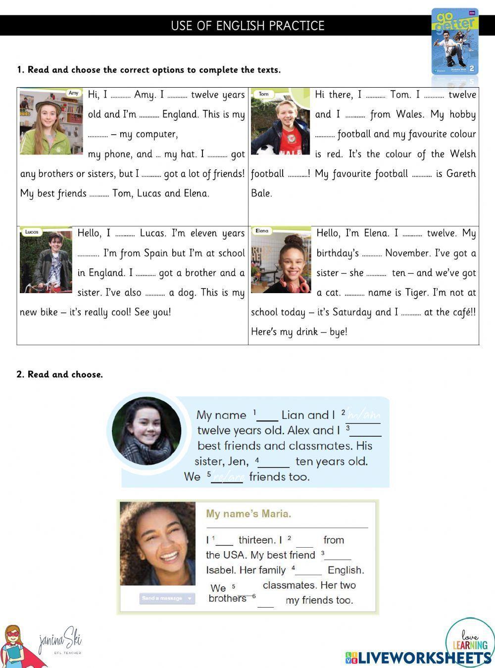 Introducing yourself - Introductions (verb to be)