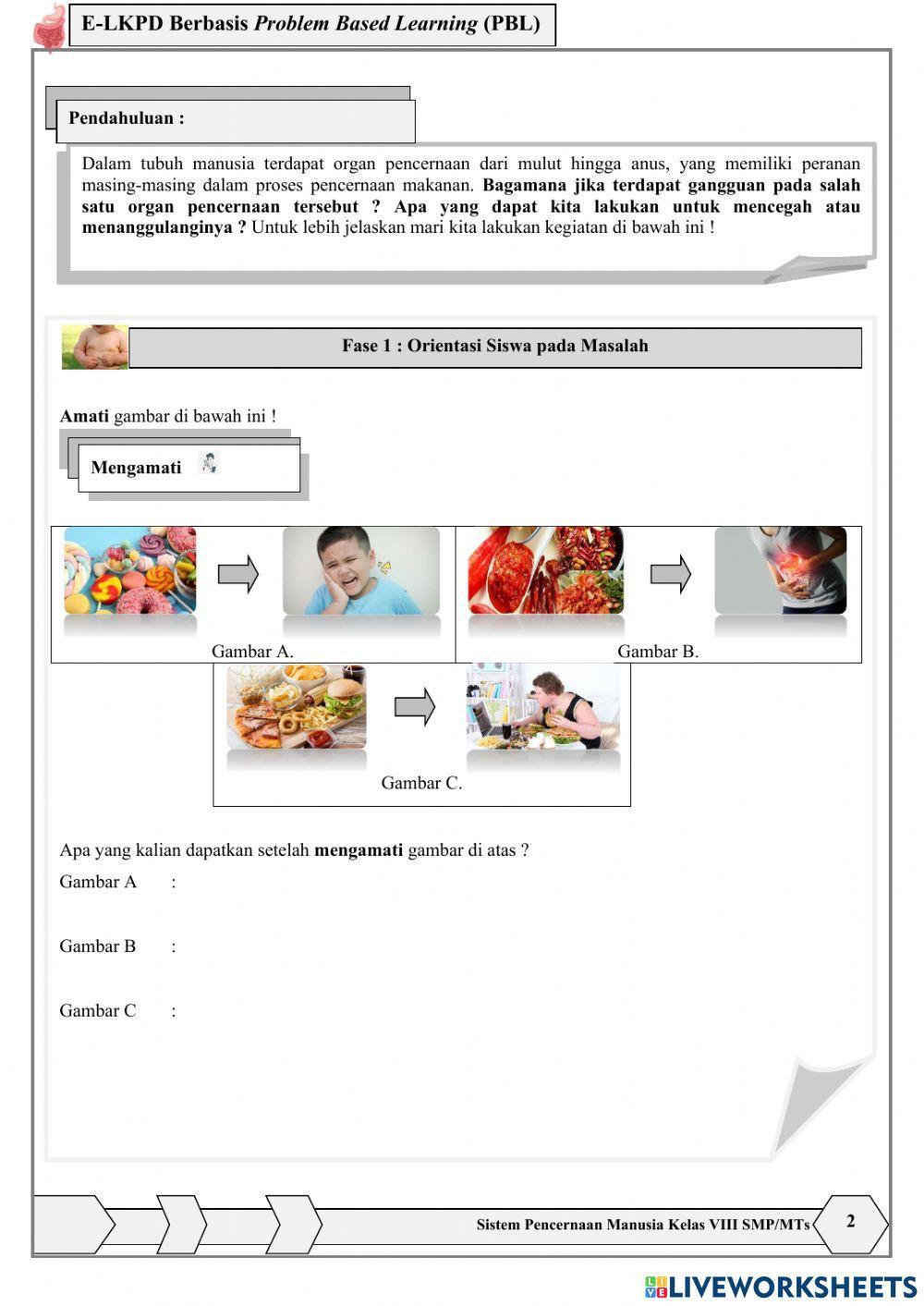 E-LKPD Berbasis PBL Sub Materi 3