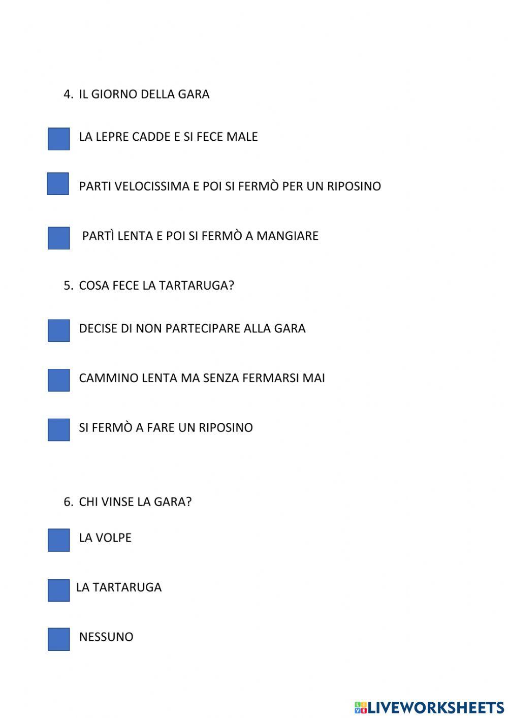 La lepre e la tartaruga