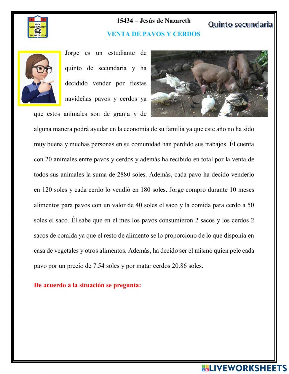 Sistema de ecuaciones lineales