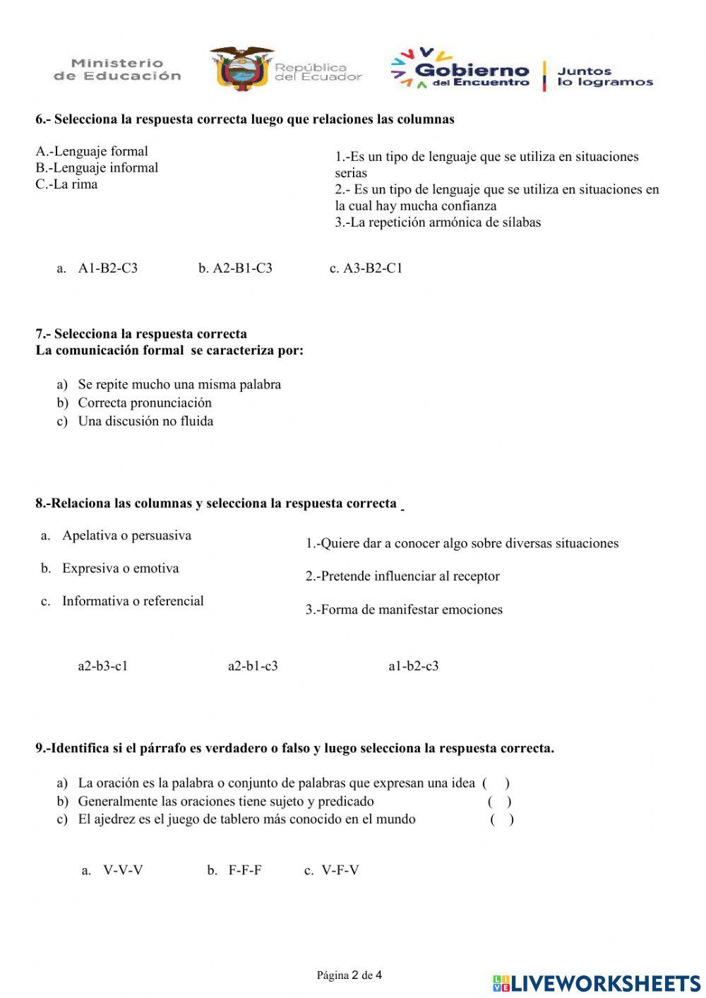Primer Parcial Lengua