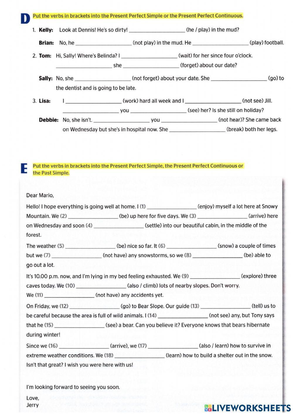 ZNO leader Grammar Section unit1 