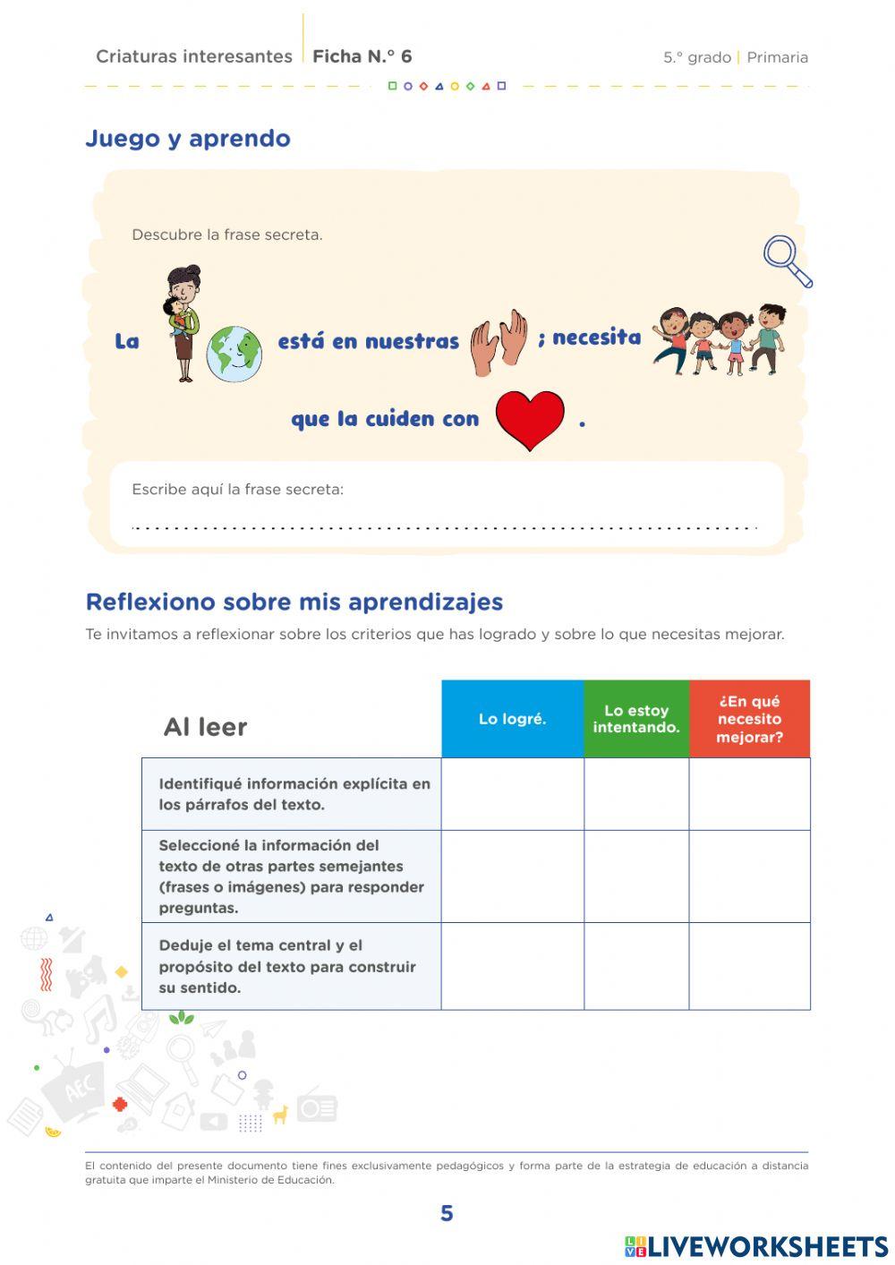 Ficha de comunicación 6