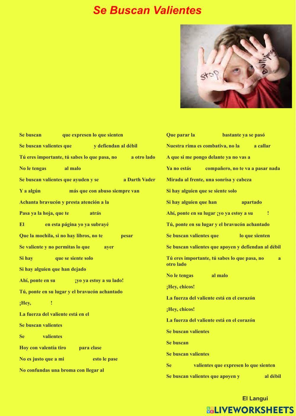 Se buscan valientes