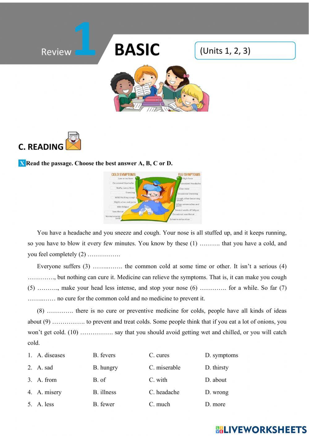 English 7 big4 review 1