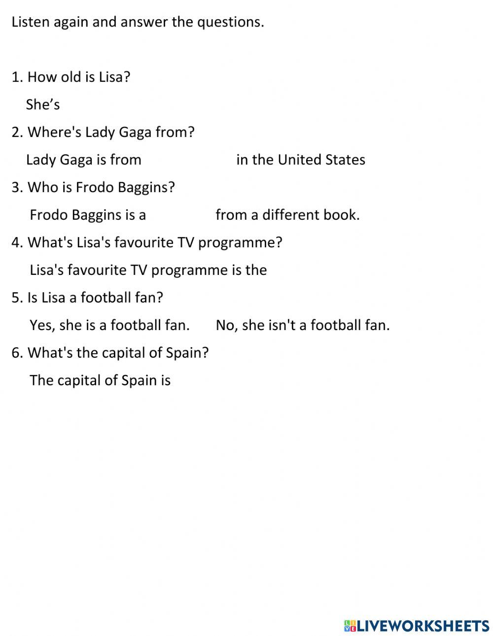 Quiz:Words Favourite things.EPS.(pg.16)