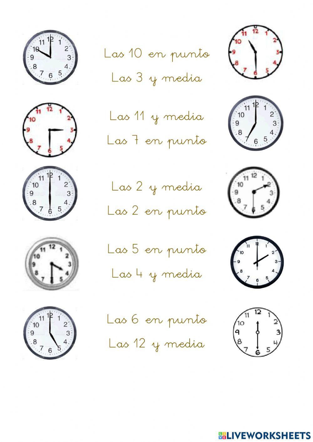 Las horas