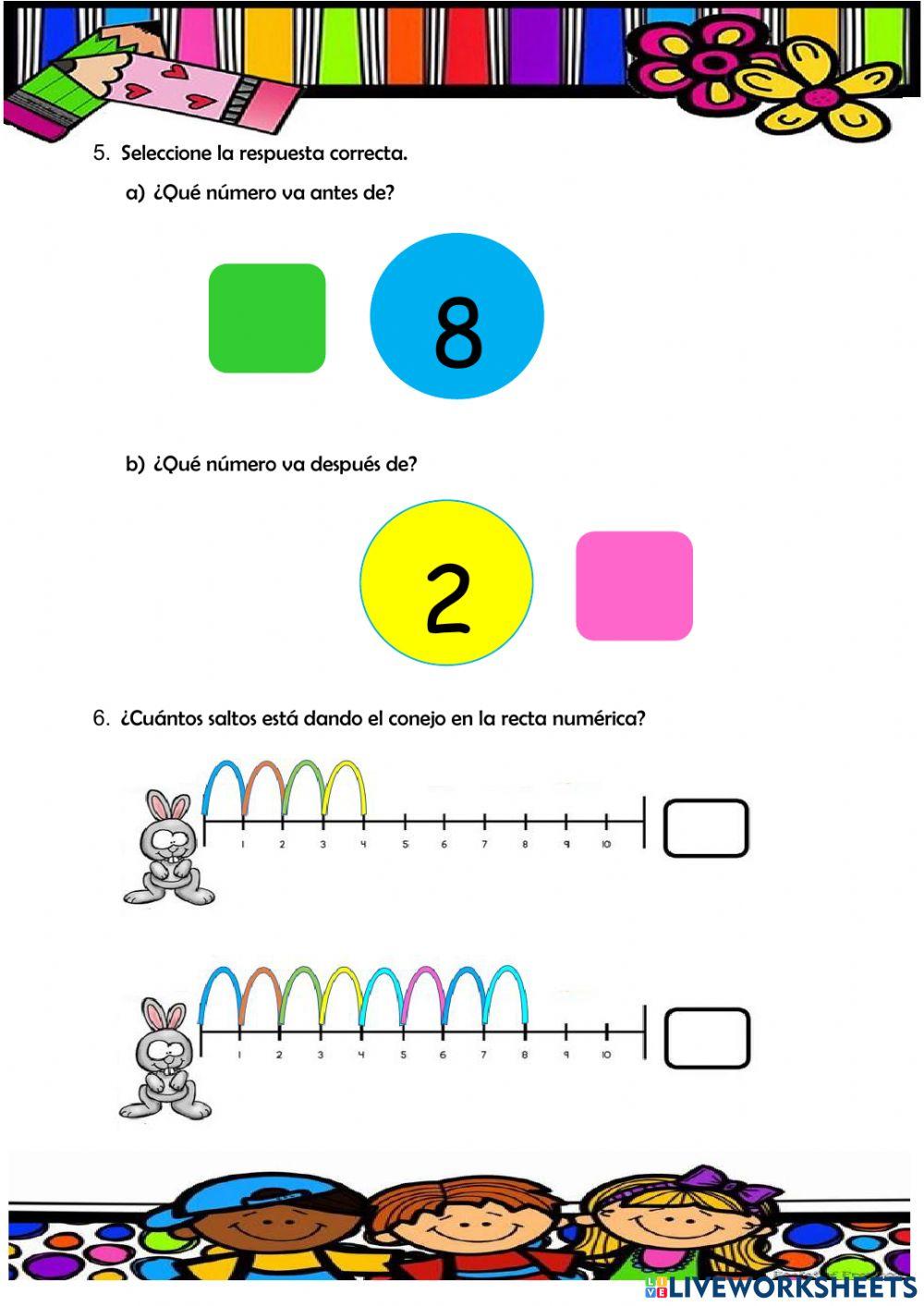 Prueba de Unidad 1 Matemática