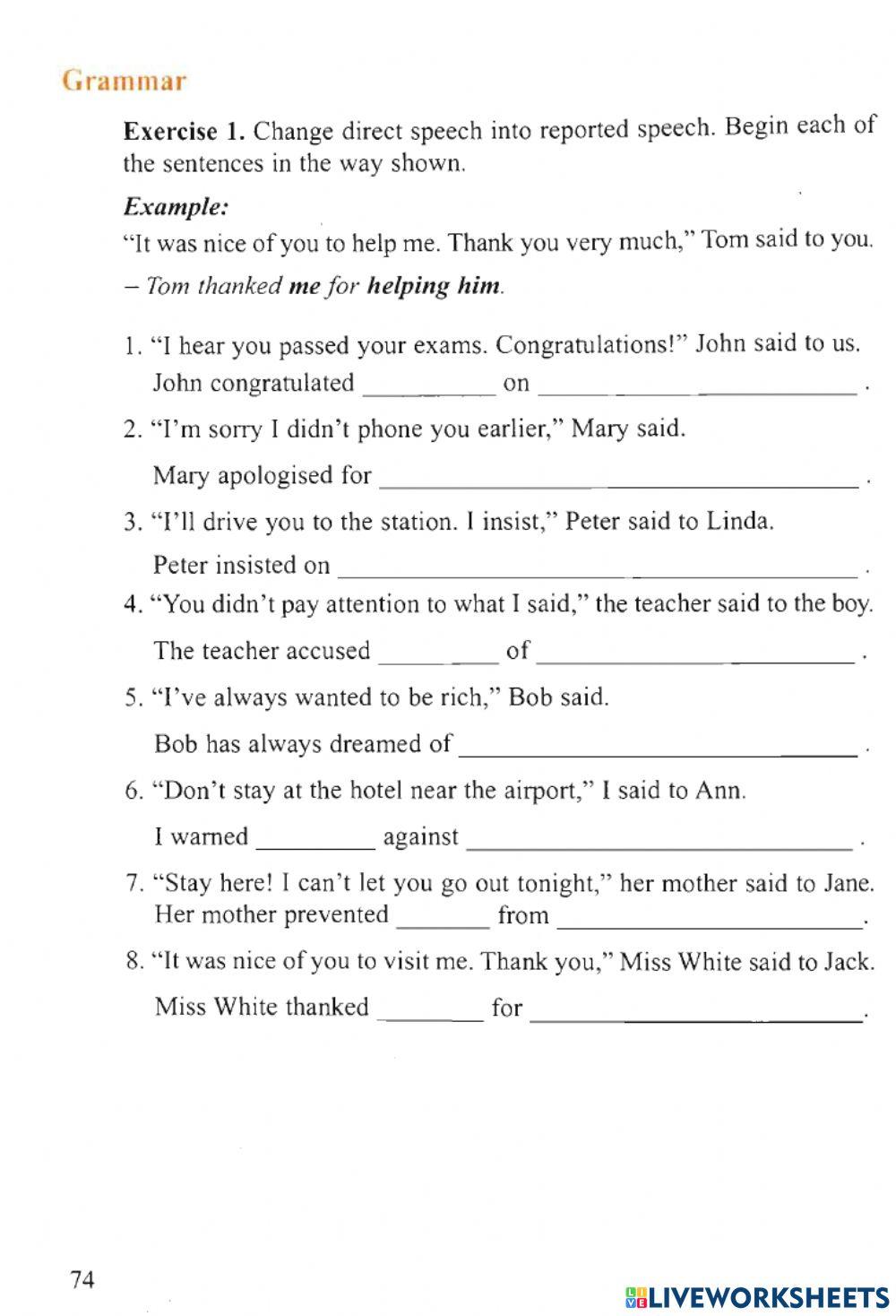 Unit 6:Language focus – Grade 11