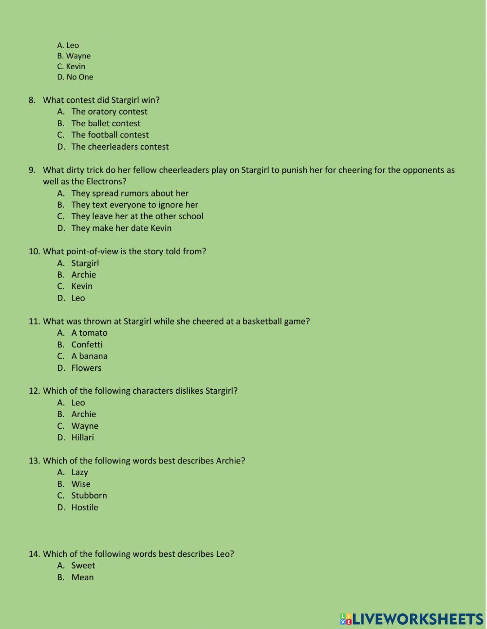 Stargirl By Jerry Spinelli