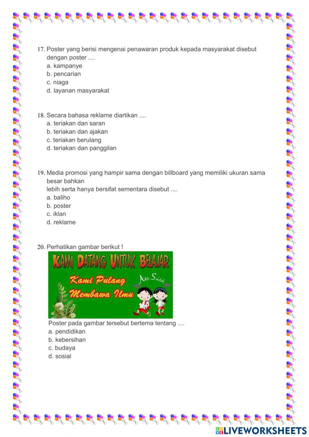 SBdP Reklame dan poster