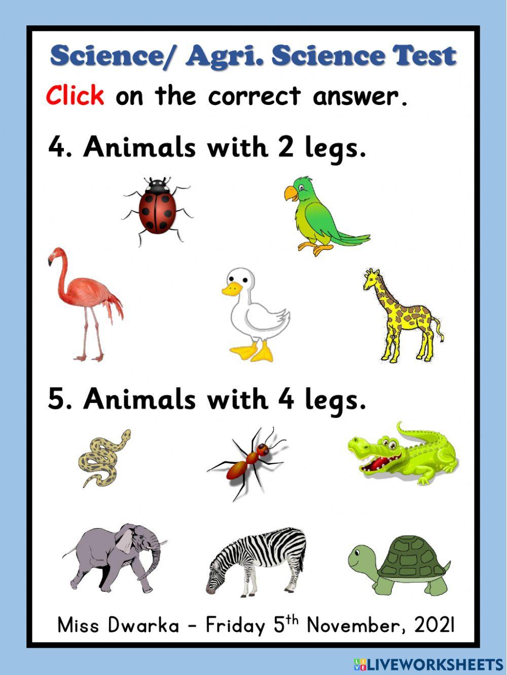 Agri. Science- Science Test