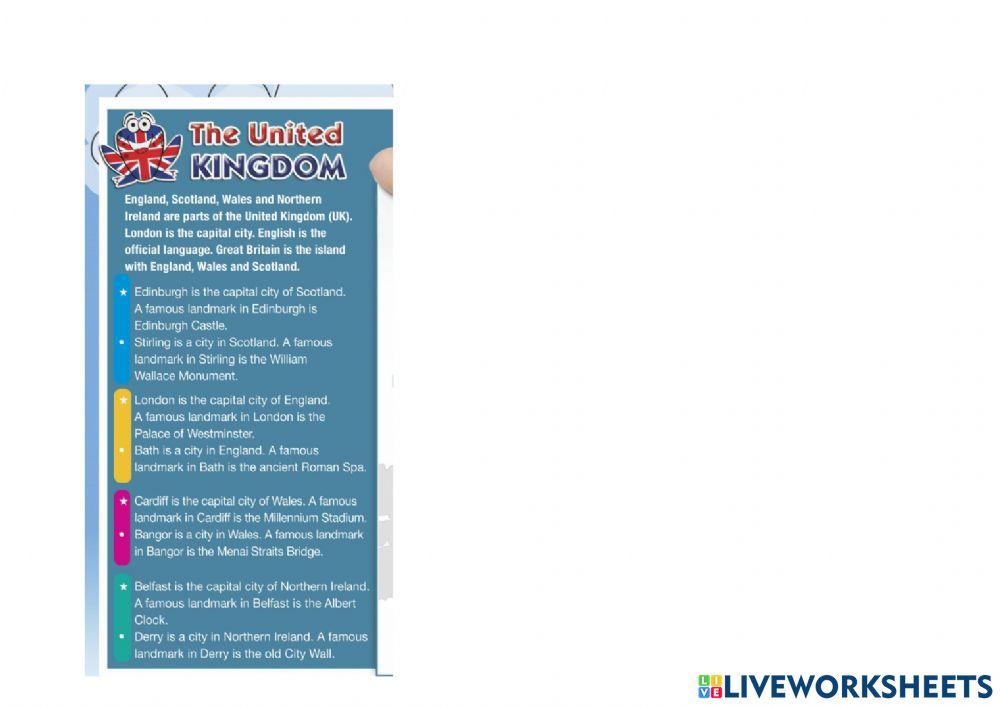 The UK - Right On 1 CLIL