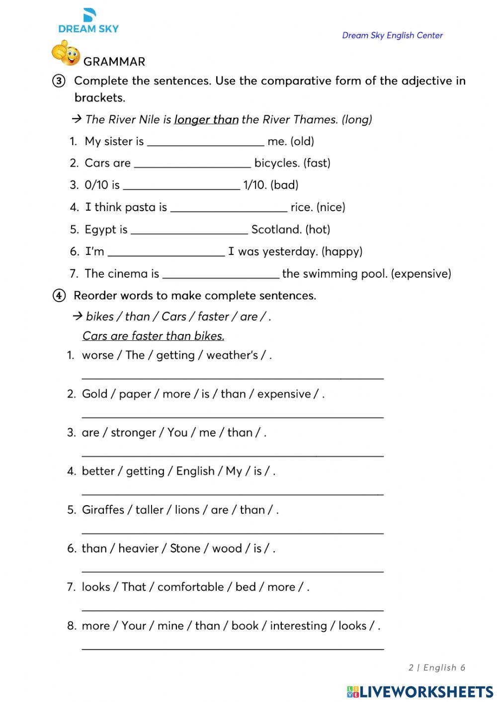 Extra practice - Unit 4