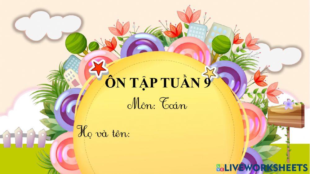 Ôn toán tuần 9
