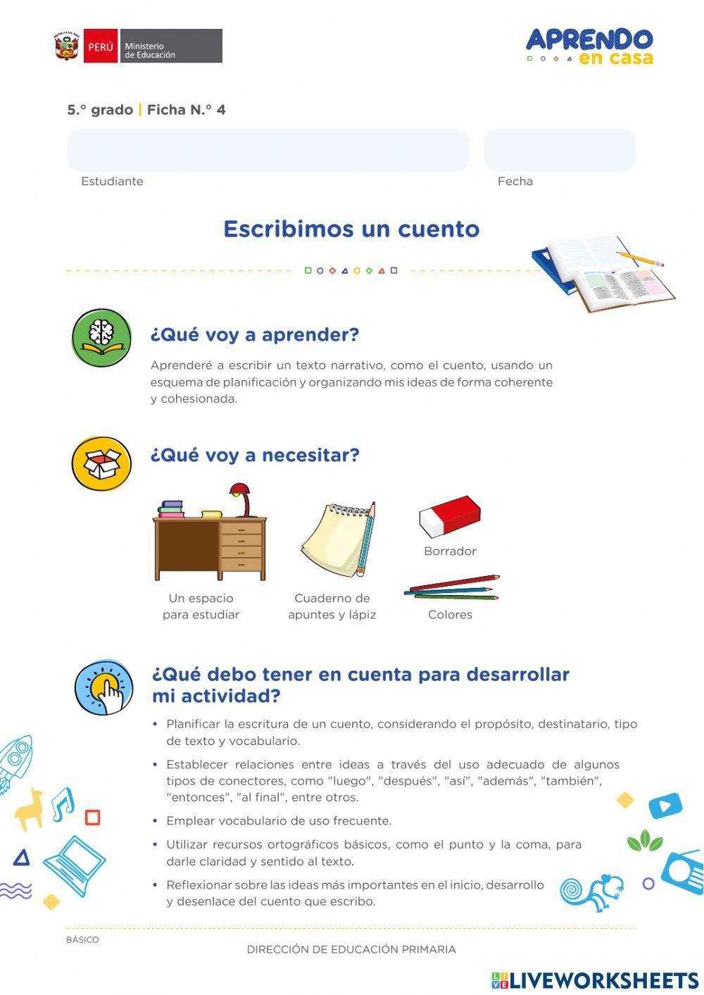 Ficha de refuerzo comunicación