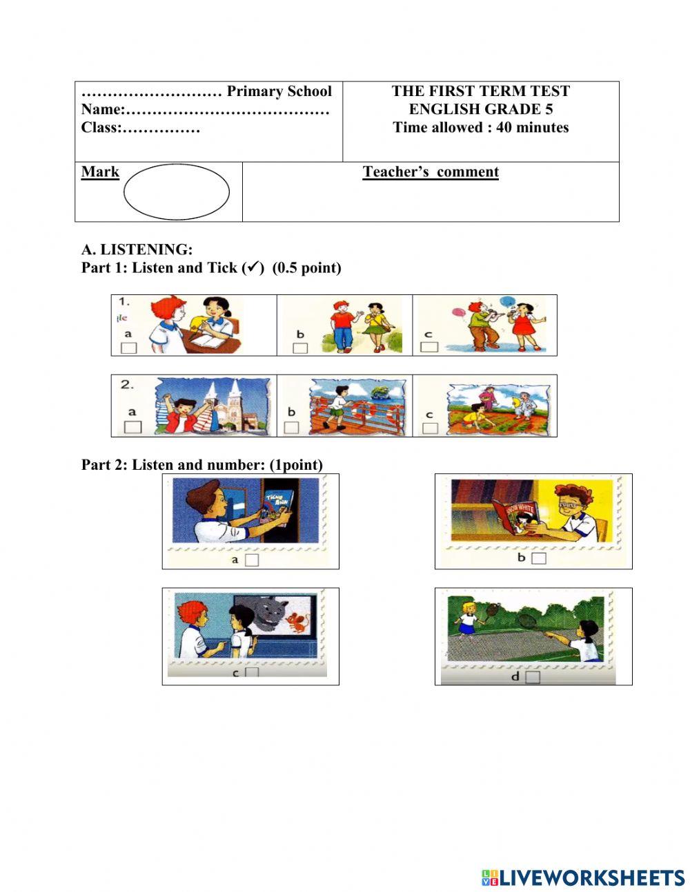 Đề thi hk 1- đề 1