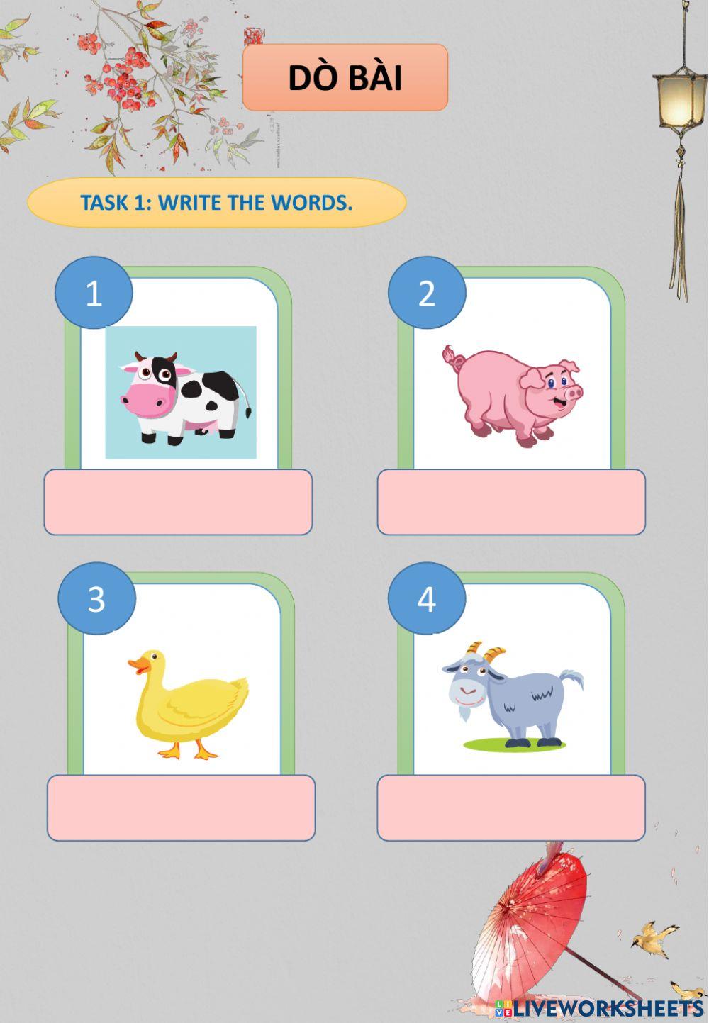 Dò bài lớp 2  7-11