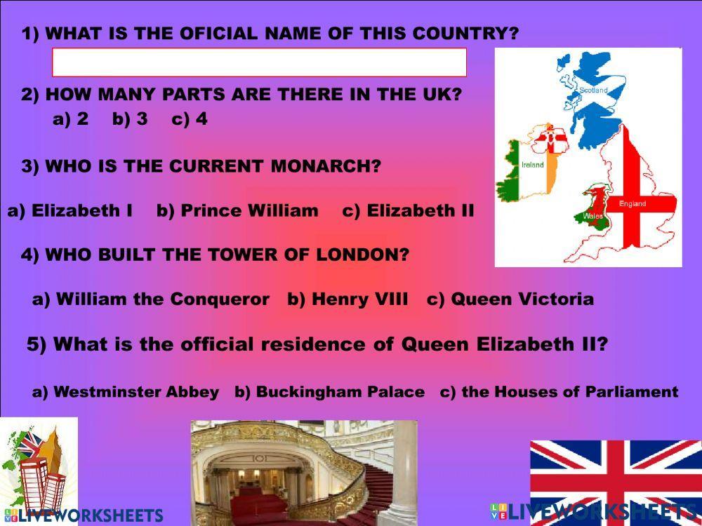 The United Kingdom Quiz