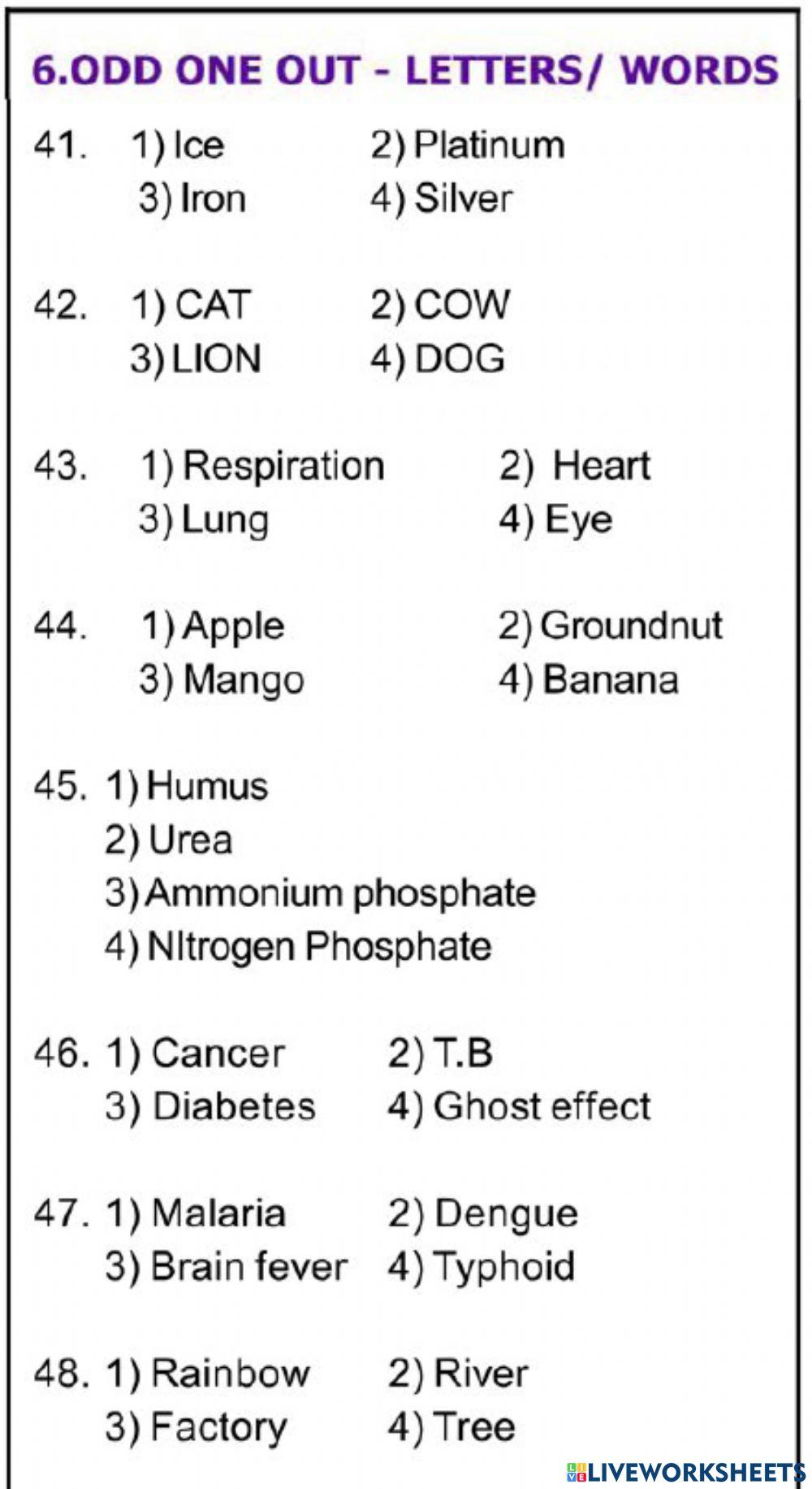Nmms-mat-ODD ONE OUT- LETTERS- WORDS-3