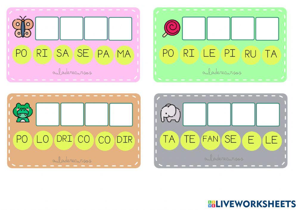 Conciencia silábica