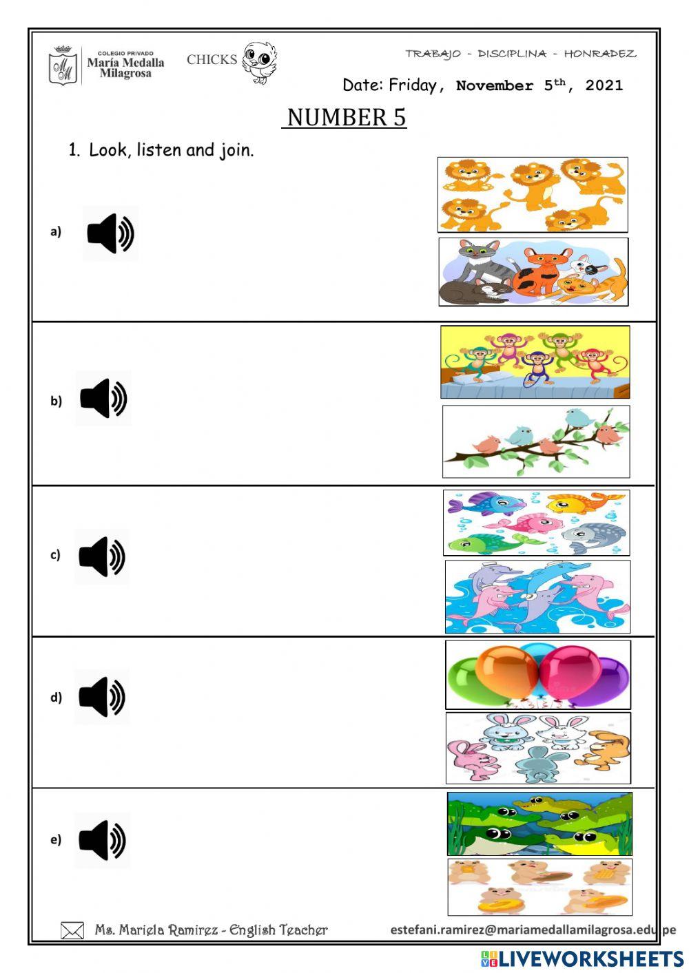 Number 5 Interactive Worksheet For 4 YEARS Live Worksheets number-5-interactive-worksheet-for-4-years-live-worksheets