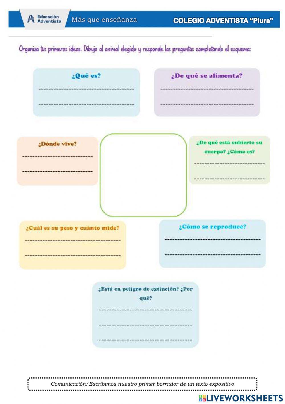 Escribo un texto expositivo