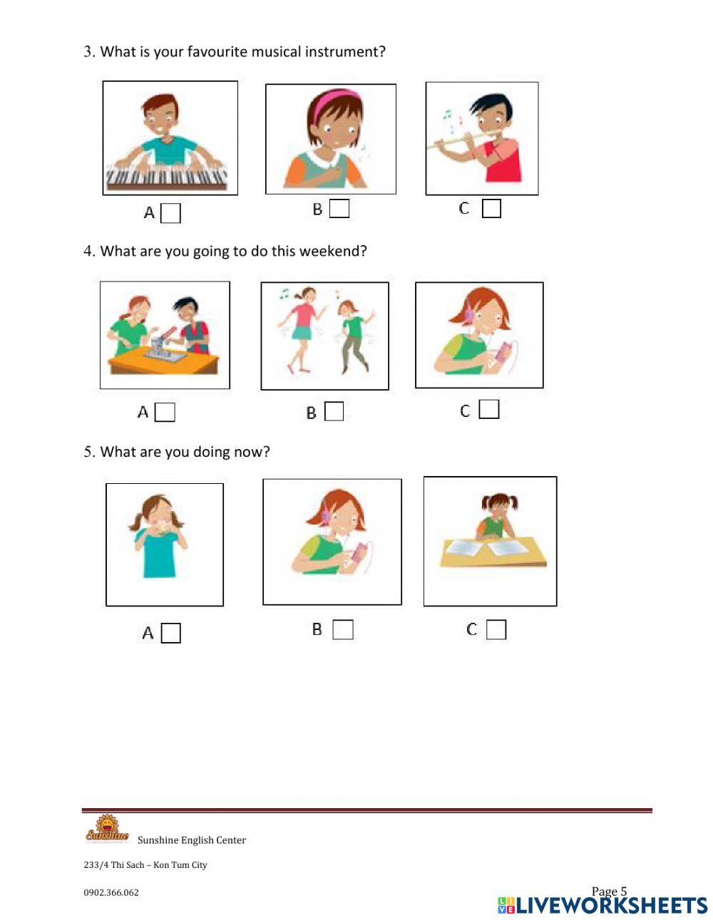 ODI3 unit 8 test listening