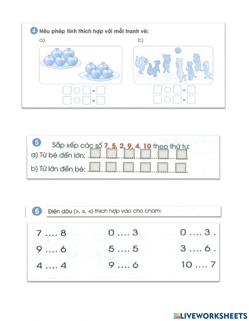 Bài tập tuần cuối tuần 9 ( Toán )