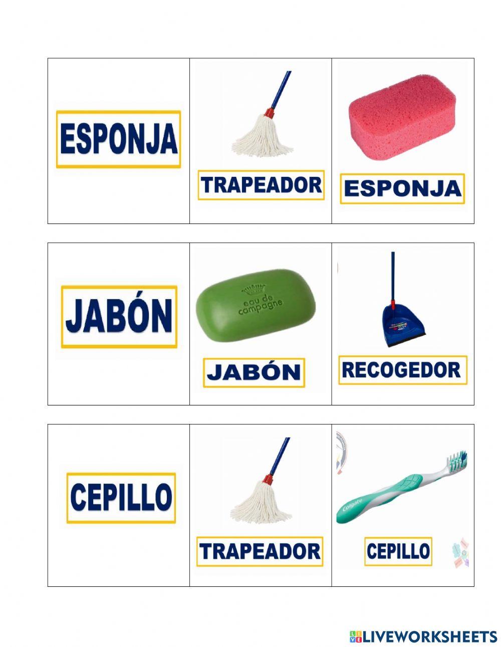 Utensilios de limpieza