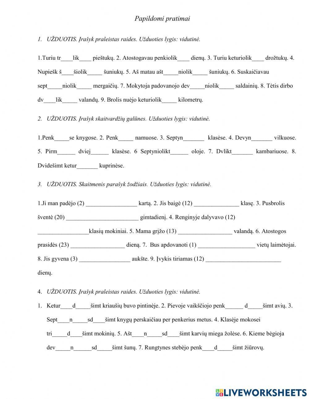 Skaitvardis-rašyba-papildomi