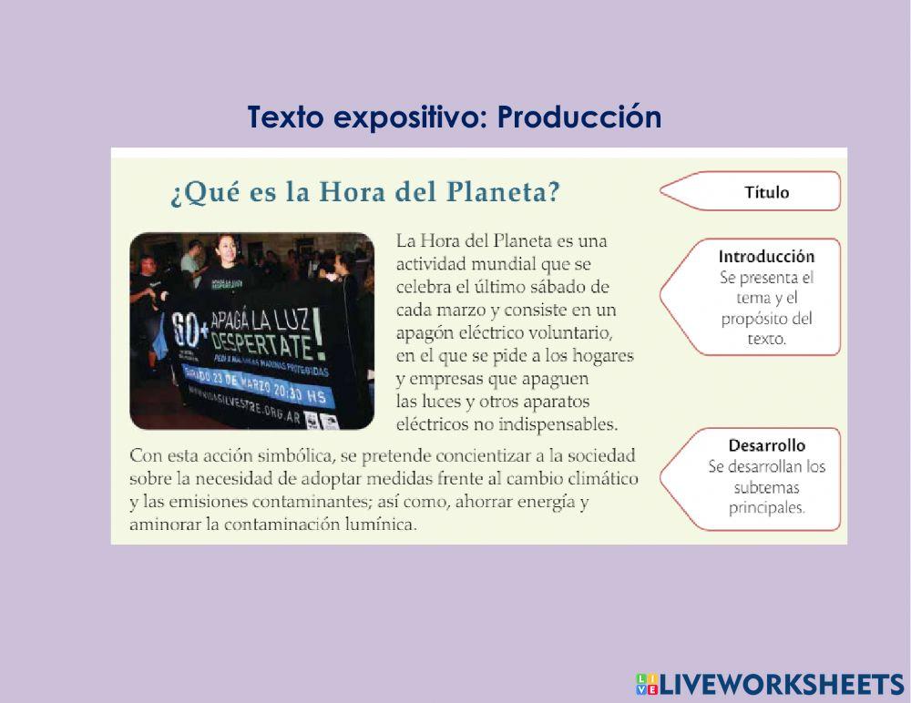 Texto expositivo