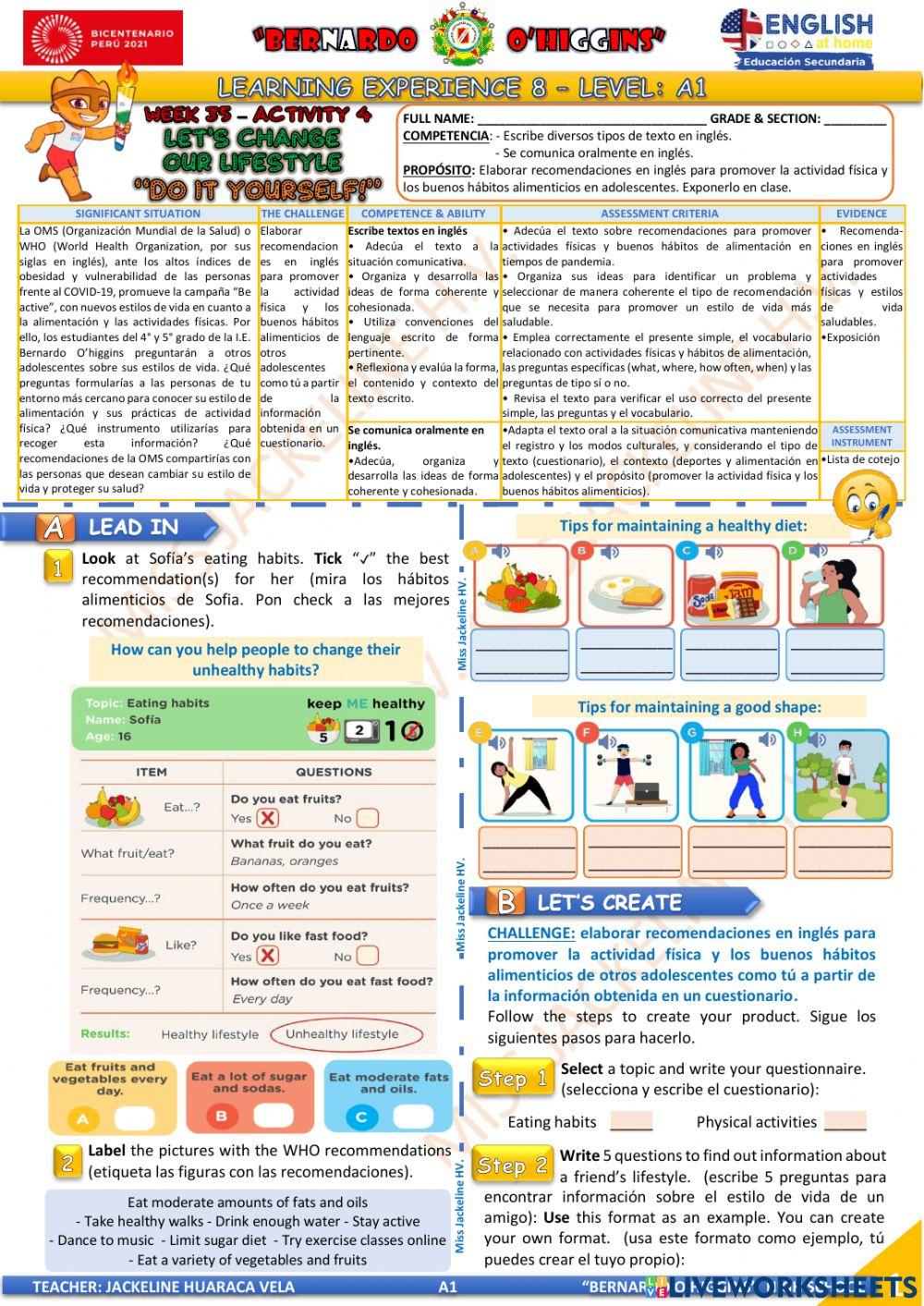 A1 - EDA 8 - activity 4 - Aprendo en casa