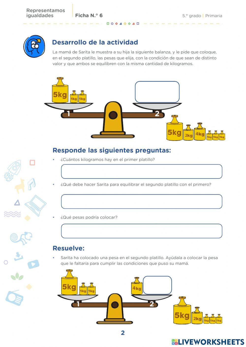 Ficha de matemática 6