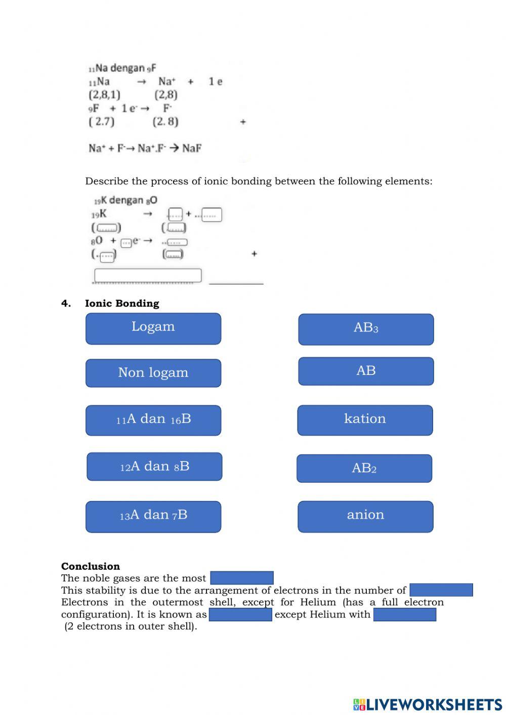 Ionic Bonding